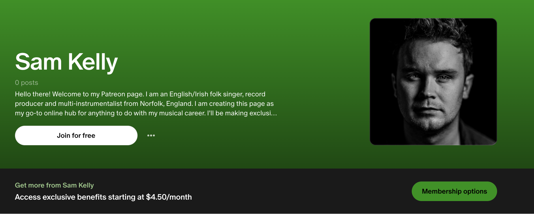 Beverley show cancellation and Patreon soft launch